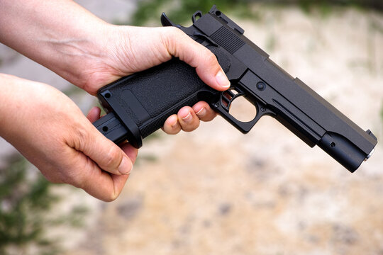 2,200+ Airsoft Handgun Stock Photos, Pictures & Royalty-Free Images - iStock