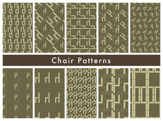 Chair Patterns Set ／パターンセット《椅子》
