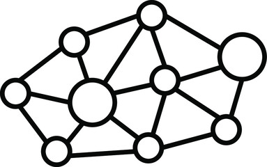 Ecosystem icon vector