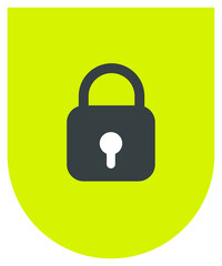 lock icon isolated. Protection, safety, password security. access privacy sign. lock open, closed, key line vector Illustration
