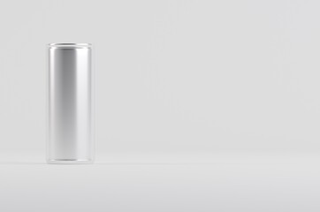 Aluminium Soda Beer Can Mockup 3D Illustration