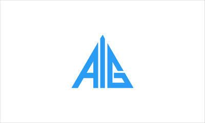 AIG original monogram logo design