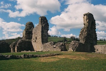 Fototapeta na wymiar Montgomery Castle, Wales.