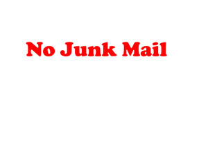 Advertising junk spam ban advertisement