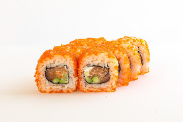 Japanese tradtional roll with salmon