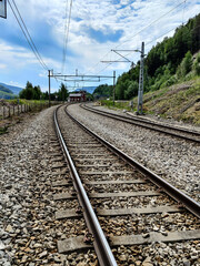 Abounded train station