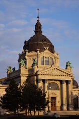 Fototapeta premium detail of the facade medieval building