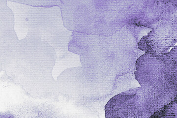 Mancha de pintura morada, lila o violeta. Fondo abstracto. Pintura al óleo.  