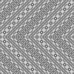 Design seamless monochrome zigzag pattern