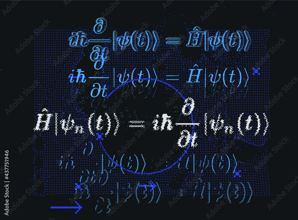 Aufkleber erwin schroedinger's linear partial differential equation that describes the wave function of a quan