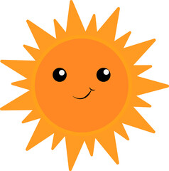 Web , solar . sun . summer . sunny . sun images on a white background . smiling . sun illustration . vector sunshine