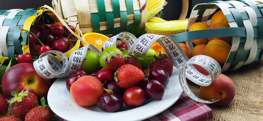 Healthy lifestyle and weight loss concept