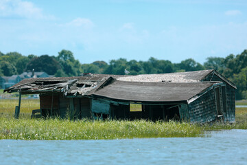 Dilapidated shack