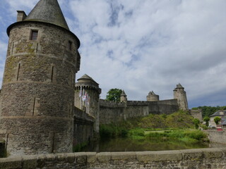 Fougeres, Francia. Con un bonito casco medieval.