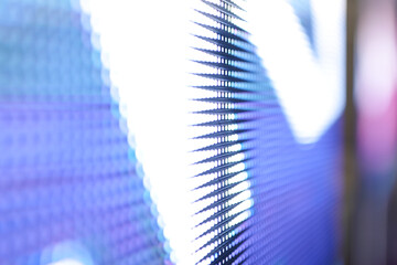 macro image of n LED panel