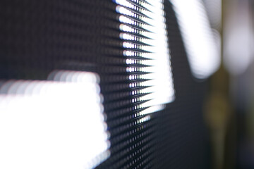 macro image of n LED panel