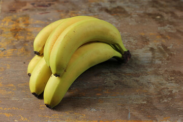Bananas are rich in vitamin C, beta-carotene and potassium