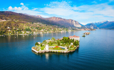 Isola Bella, Lago Maggiore Lake - obrazy, fototapety, plakaty