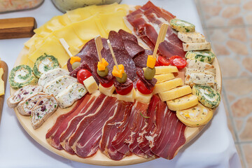 Appetizer on the table - party