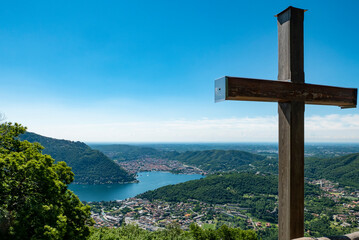 Landscape of Como from Mount Bisbino