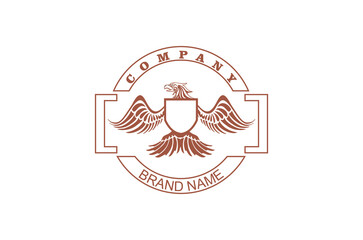 garuda logo for product, business or organization logo