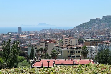 Napoli - Panorama dal Belvedere del Real Bosco di Capodimonte