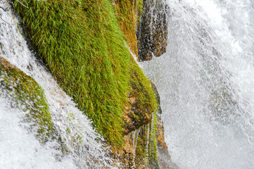 Waterfalls in Plitvice Lakes National Park, Croatia
