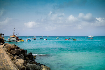 Green Cape Islands, Santa Maria Island Beach at Santa Maria Pontoon