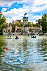 Fotobehang Parque de Madrid Madrid Spain October 2015 © David
