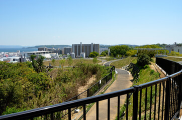 平和中央公園からの眺望　平和中央公園