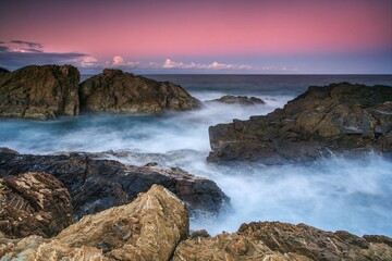 Fototapeta na wymiar Wonderful place in Australia, the coast and ocean, Victoria, New South Wales, Queensland