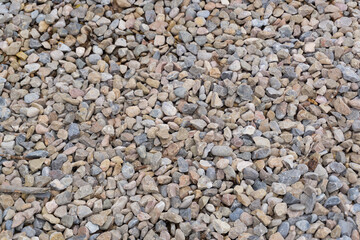Close-up of stones on the floor of a river