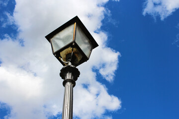 イタリアの街灯（晴天）