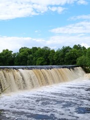 dam on the river