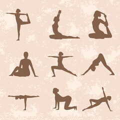 yoga nine poses