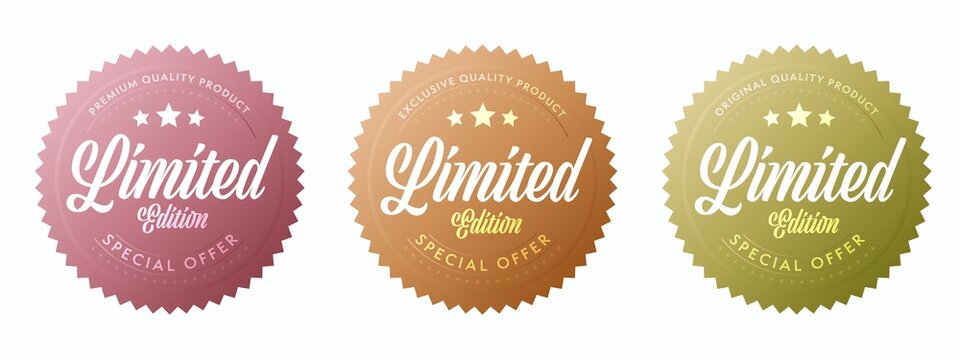 Premium Vector  Limited edition vector premium and exclusive