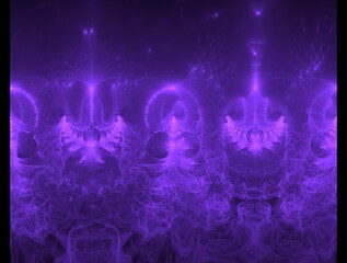 Imaginatory fractal background generated Image