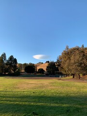 golf course in the morning