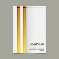 Cover of minimalist modern abstract gold