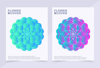 elegant floral pattern style cover