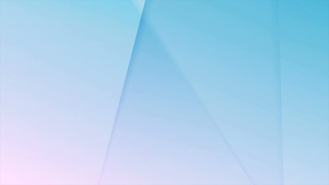Blue and pink abstract minimal pastel motion background. Video animation Ultra HD 4K 3840x2160
