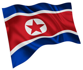 北朝鮮　 国旗　世界　アイコン