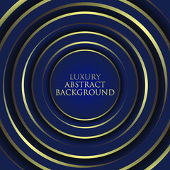 luxury circle abstract background with circle gold composition.