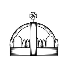 crown with cross