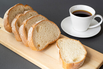bread and coffee