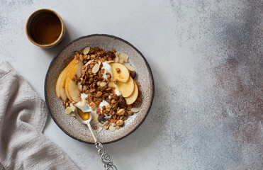  raw food diet Healthy breakfast concept