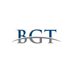 BGT swoosh horizon initials, letter corporate logo designs inspiration