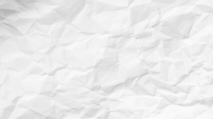 White Paper Texture background. Crumpled white paper abstract shape background with space paper recycle for text