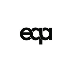 eqa letter original monogram logo design