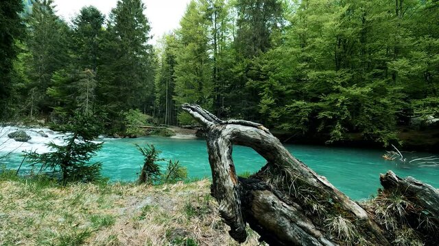 Blue Lake of Amola Dolomites